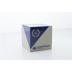 Umbra Cube Award with Concrete and Resin