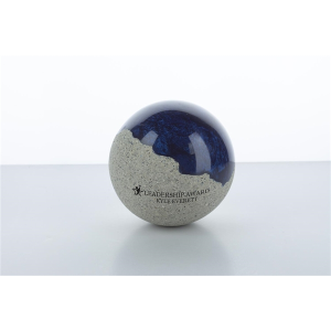 Mercury Award - 4" Polished Concrete and Resin Sphere
