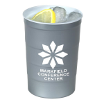 THE COOL STEEL BEVERAGE 16 oz Reusable Recyclable Cups