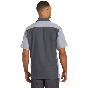 Red Kap® Short Sleeve Ripstop Crew Shirt