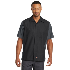 Red Kap® Short Sleeve Ripstop Crew Shirt