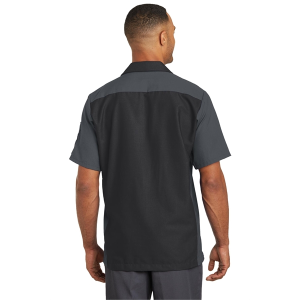 Red Kap® Short Sleeve Ripstop Crew Shirt