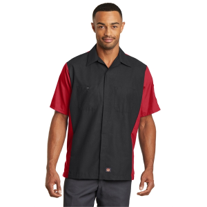 Red Kap® Short Sleeve Ripstop Crew Shirt