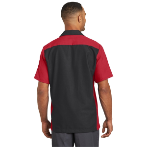 Red Kap® Short Sleeve Ripstop Crew Shirt