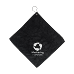 Microfiber Golf Towel With Grommet And Hook