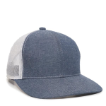 Platinum Series Structured Chambray Baseball Cap