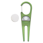 Aluminum Divot Tool With Ball Marker